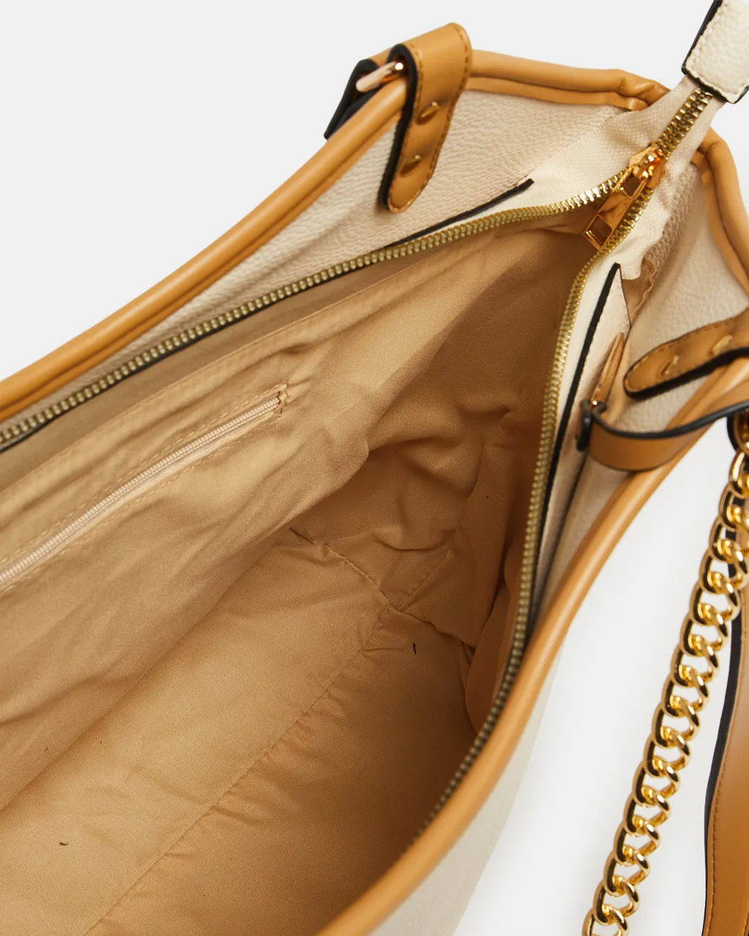 Women Beige Embellished Tote Bag sold by Redtag product image thumbnail 4