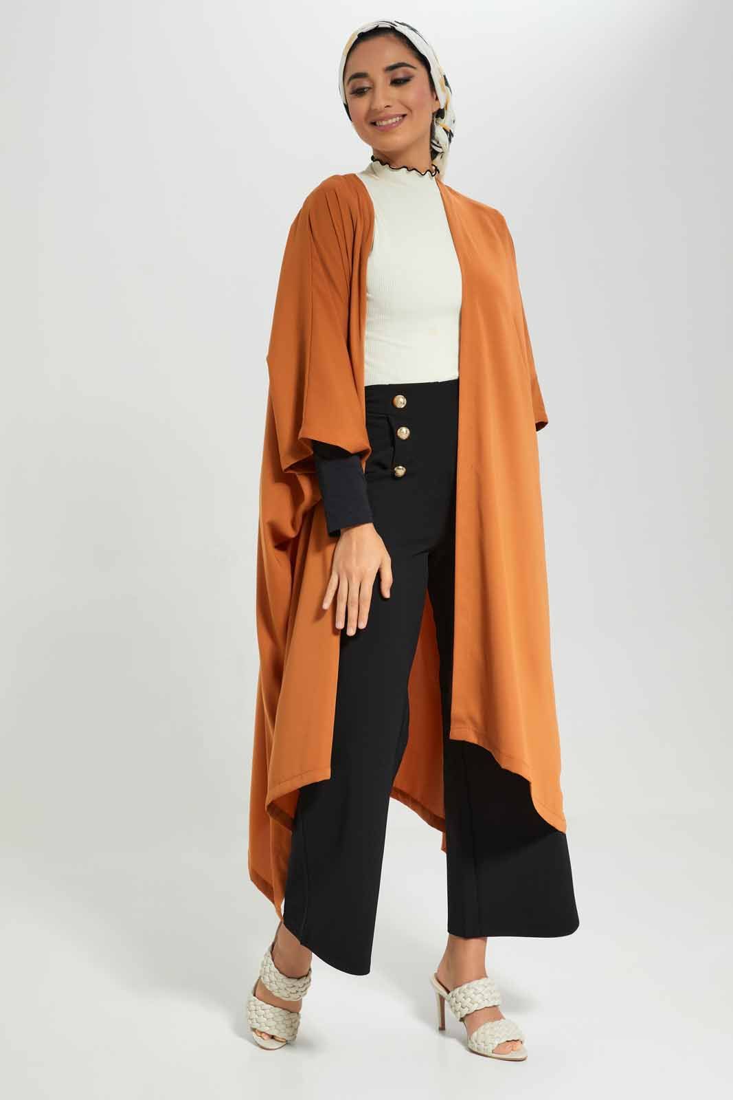 Women Cream High-Neck Ribbed Top sold by Redtag product image thumbnail 3