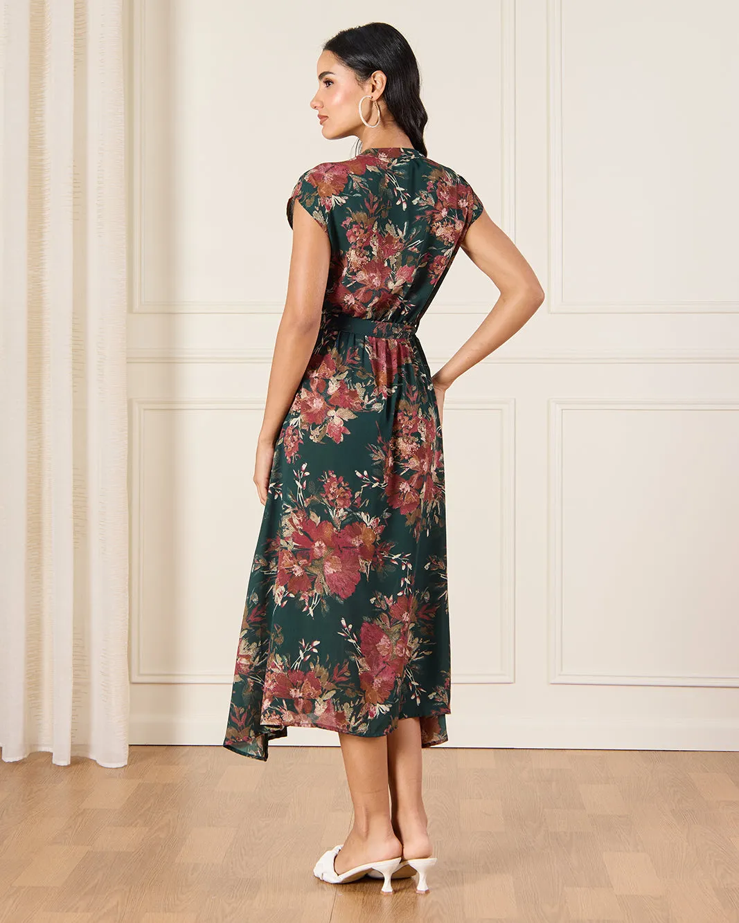 Women Green Printed Maxi Dress sold by Redtag product image thumbnail 3