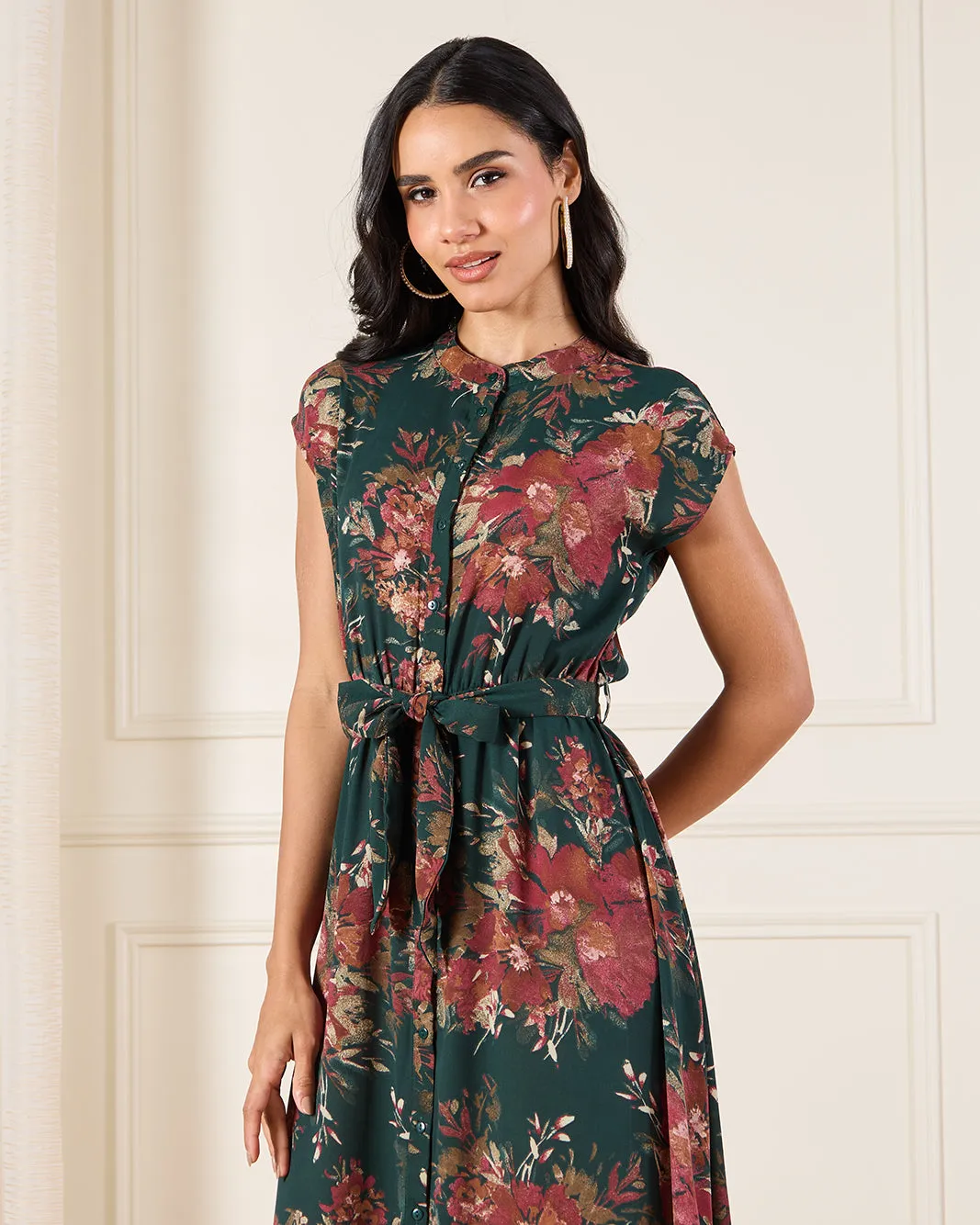 Women Green Printed Maxi Dress sold by Redtag product image thumbnail 2