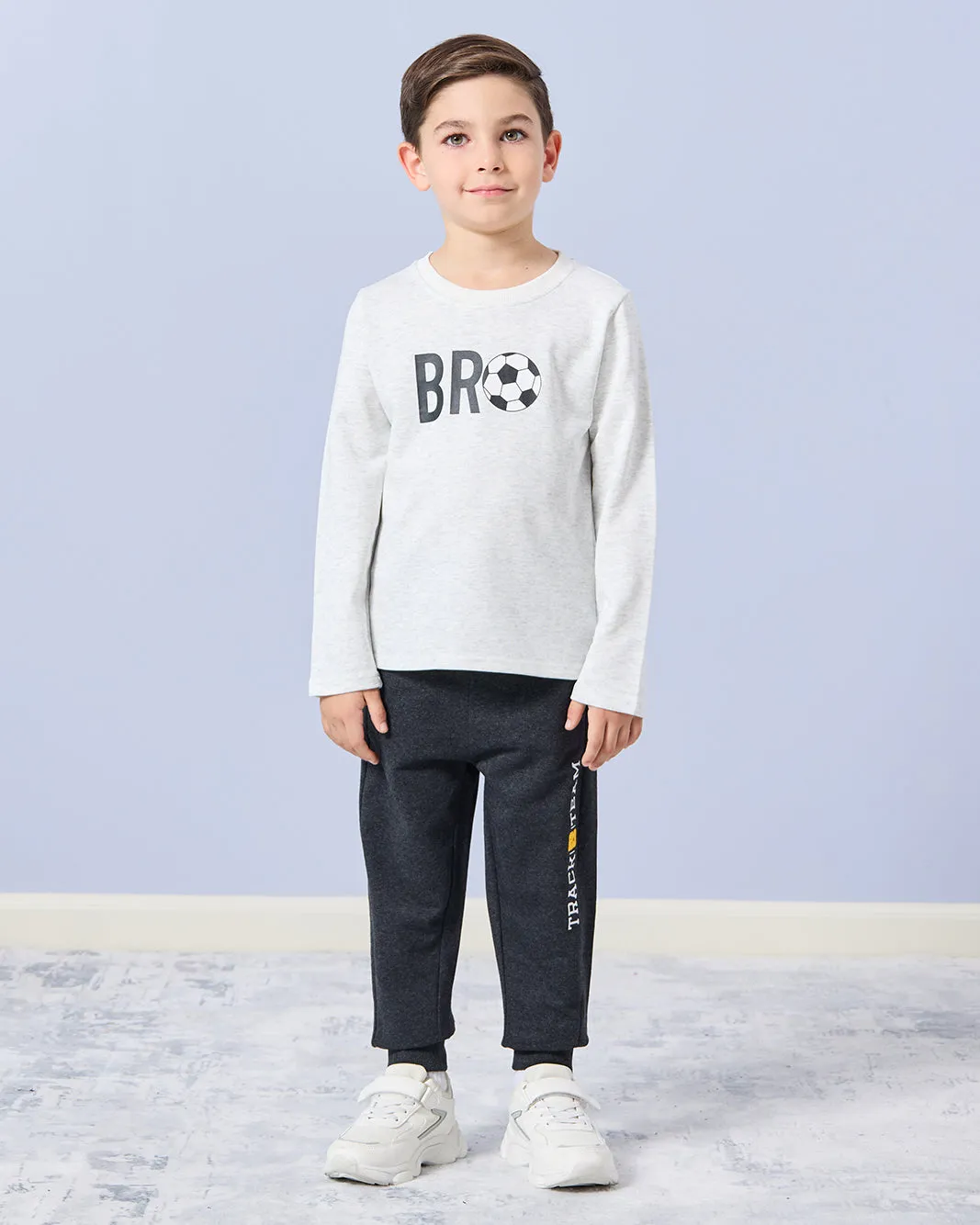 Boys White Printed T-Shirt sold by Redtag product image thumbnail 2