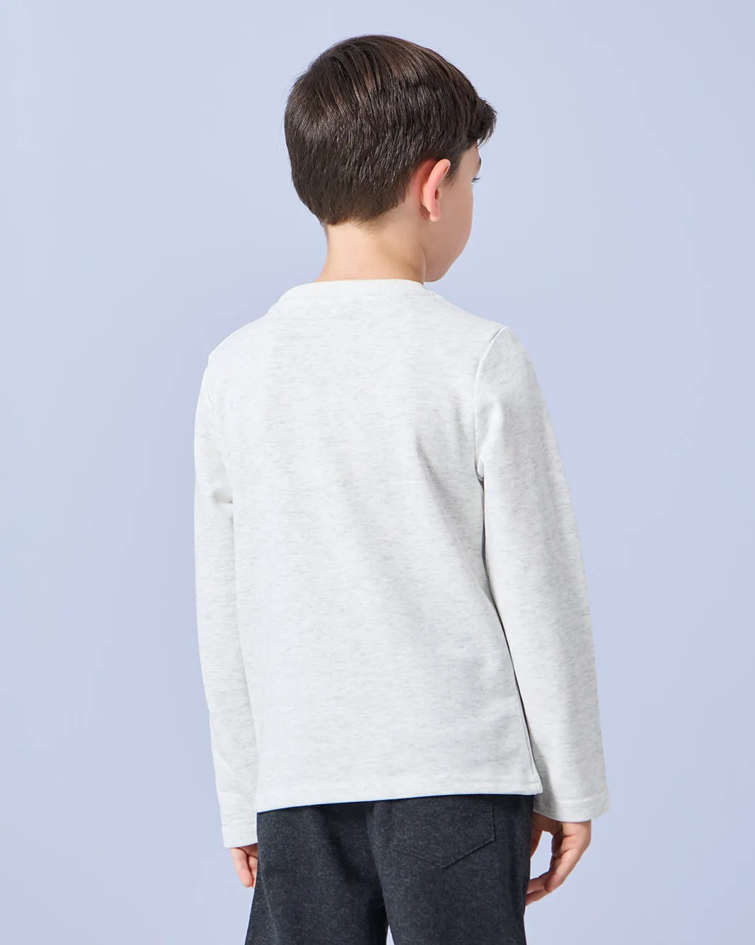 Boys White Printed T-Shirt sold by Redtag product image thumbnail 3