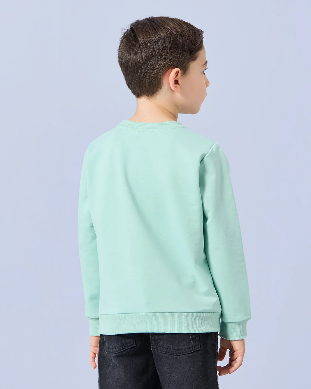 Boys Green Printed T-Shirt sold by Redtag product image thumbnail 3