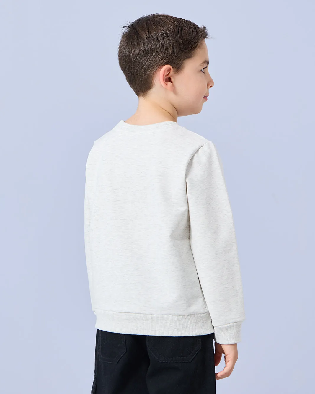 Boys Grey Printed T-Shirt sold by Redtag product image thumbnail 3