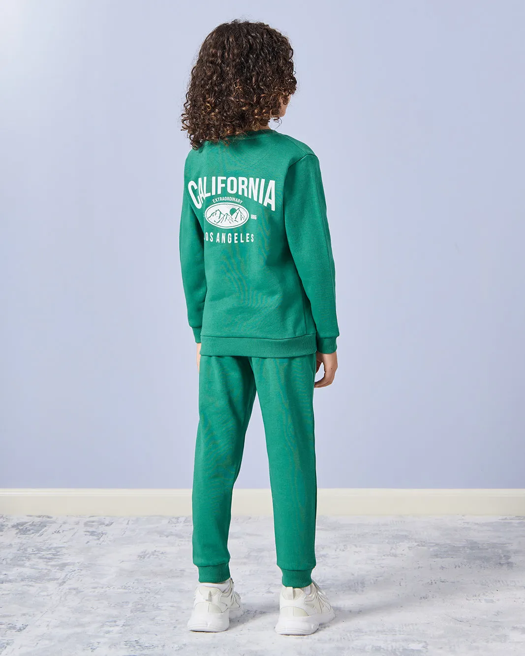 Boys Green Printed Casual Jogger Set (2 Piece) sold by Redtag product image thumbnail 5