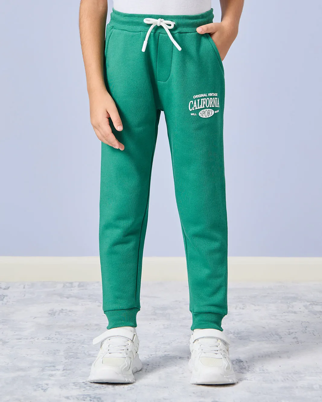 Boys Green Printed Casual Jogger Set (2 Piece) sold by Redtag product image thumbnail 2