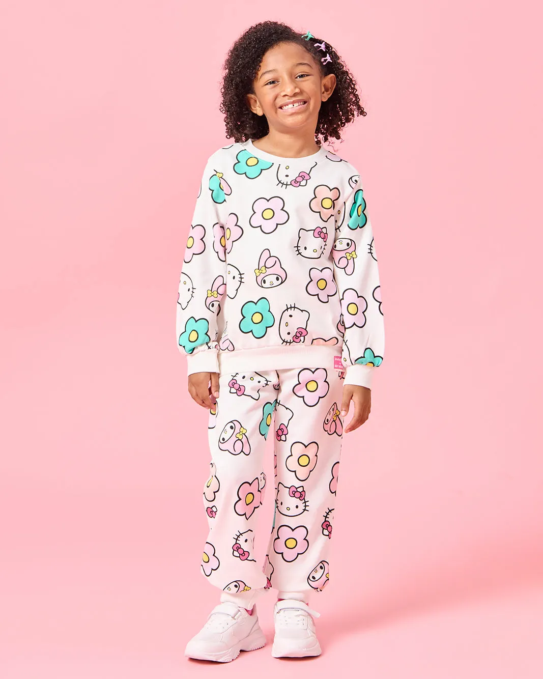 Girls Ivory Hello Kitty Print Sweatshirt sold by Redtag product image thumbnail 2