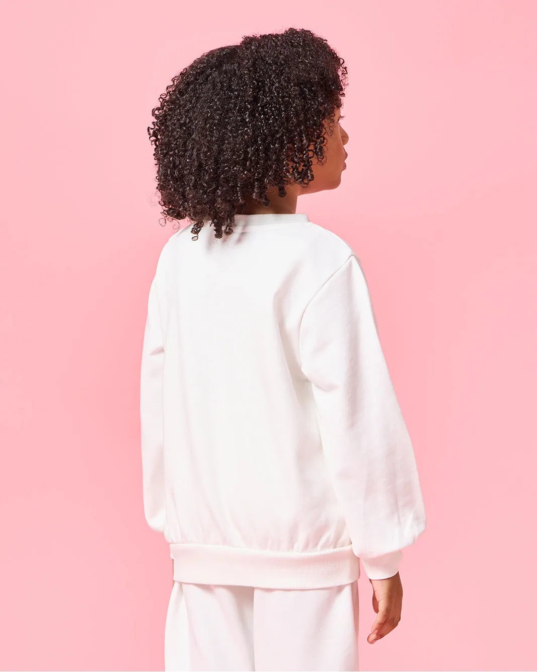 Girls Ivory Minnie Mouse Print Sweatshirt sold by Redtag product image thumbnail 3