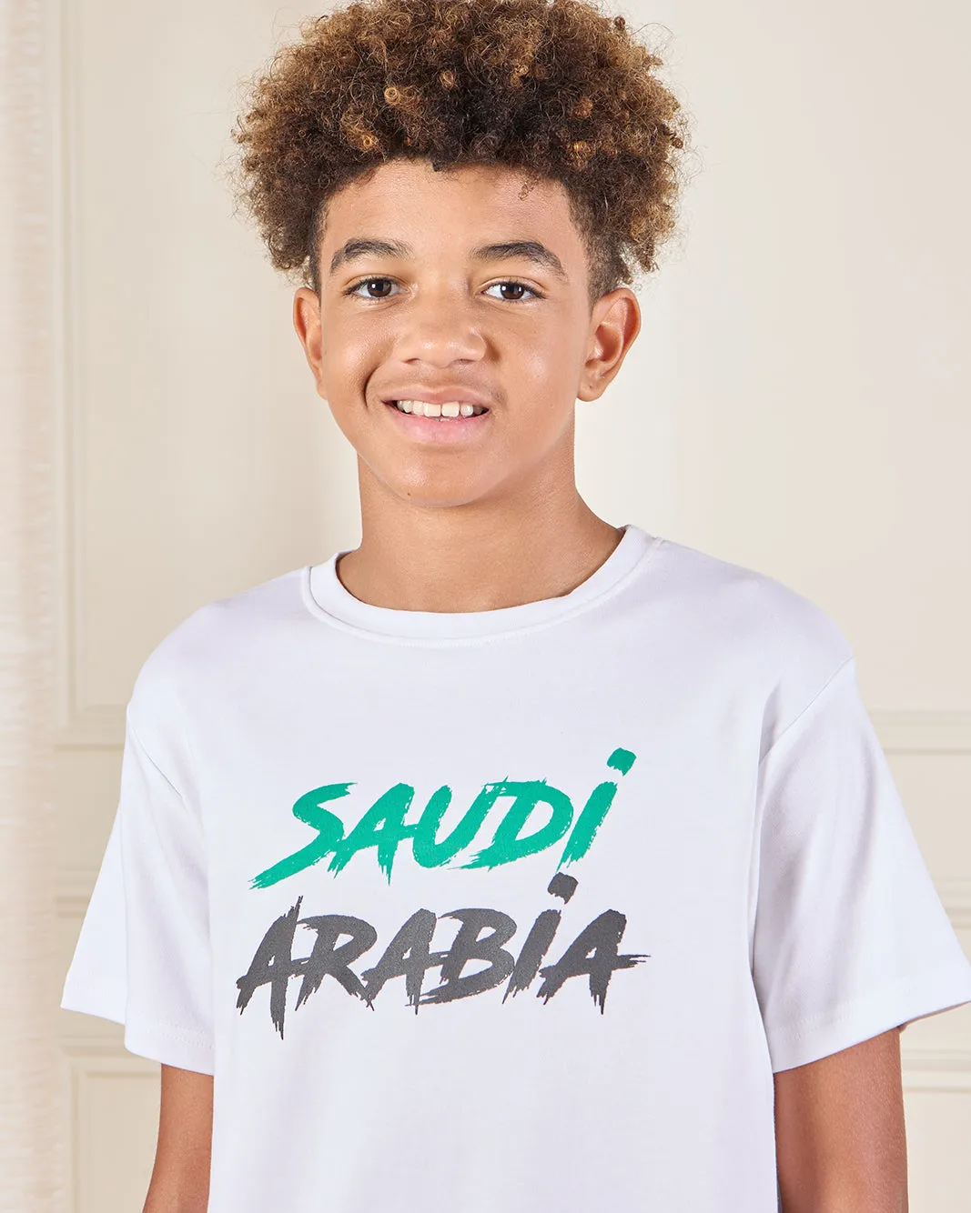 Senior Boys White KSA Printed T-Shirt sold by Redtag product image thumbnail 4