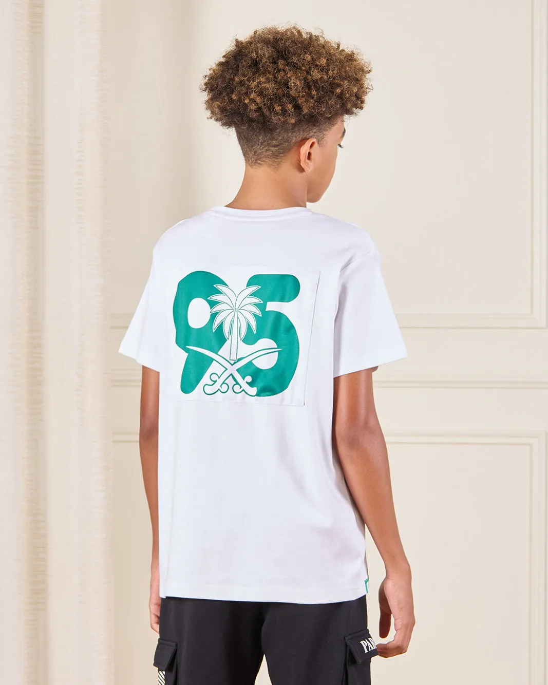 Senior Boys White KSA Printed T-Shirt sold by Redtag product image thumbnail 3