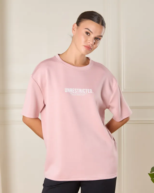 Women Pink Active T-shirt sold by Redtag