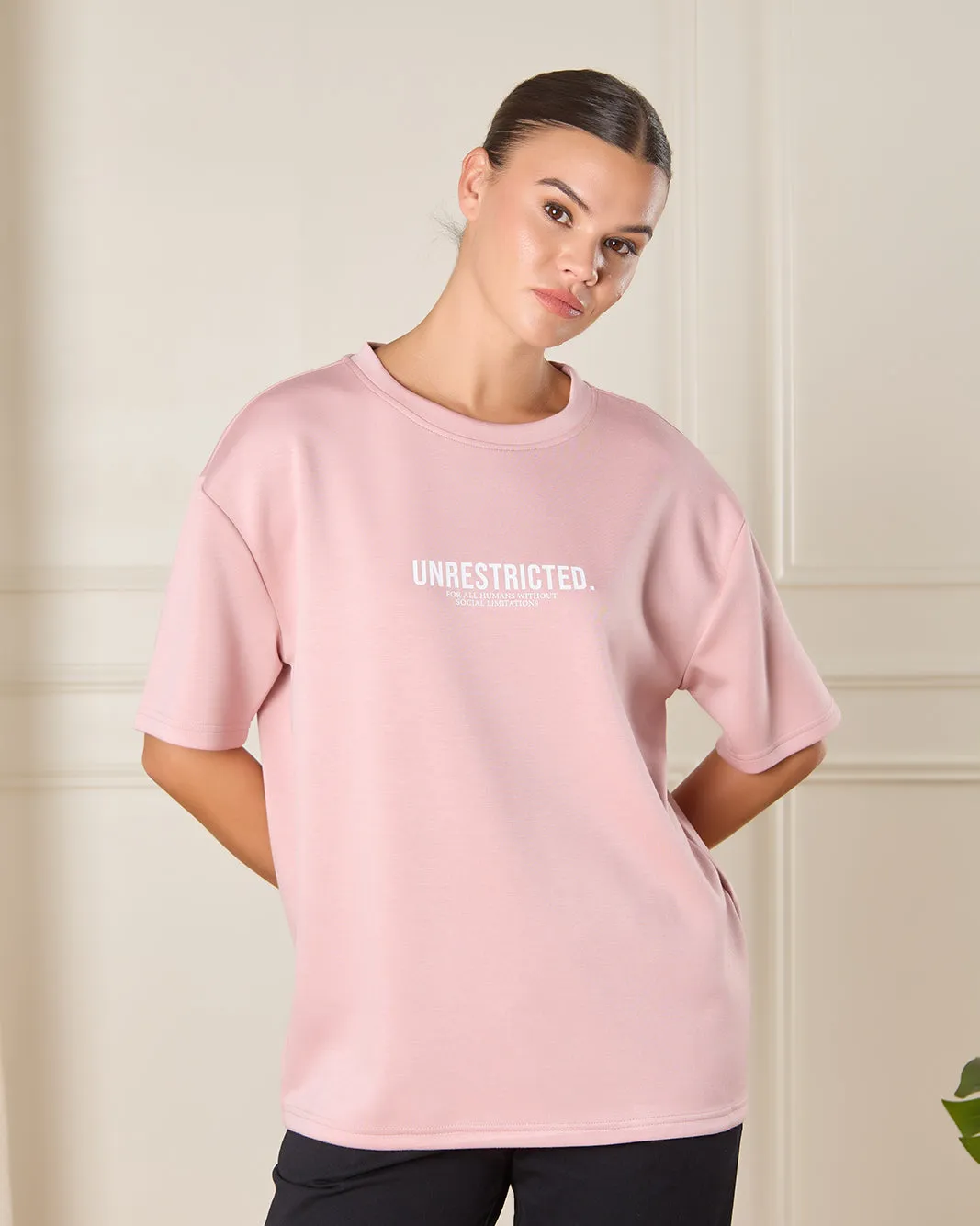 Women Pink Active T-shirt sold by Redtag