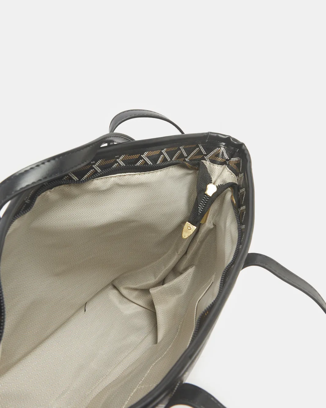 Women Black Embellished Tote Bag sold by Redtag product image thumbnail 4