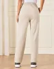 Women Beige Basic Wide leg Active Pants sold by Redtag