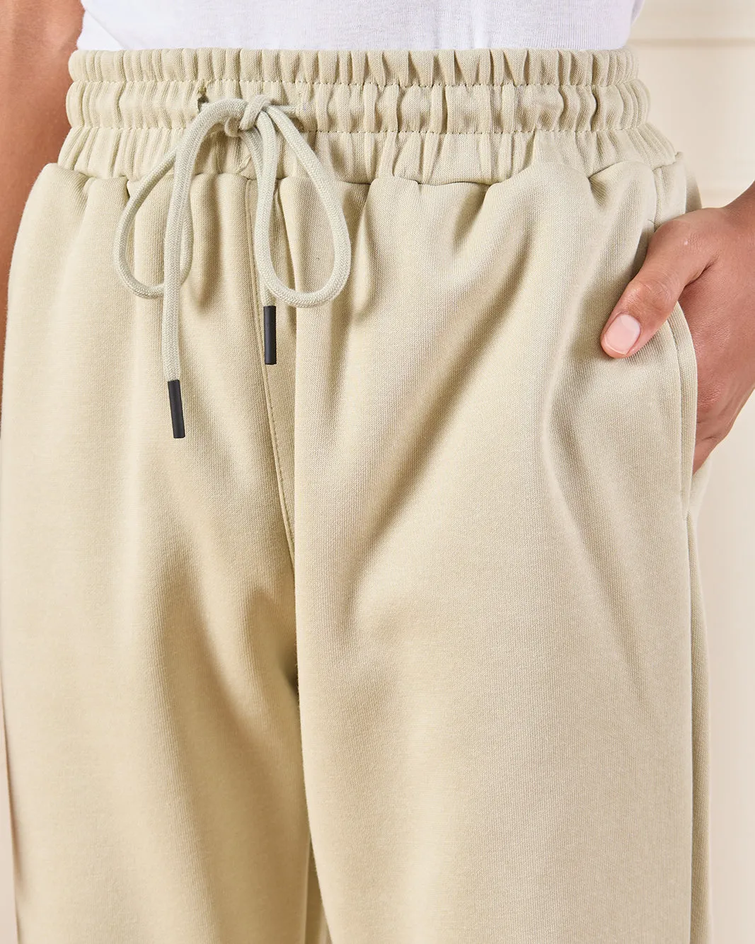 Senior Boys Beige Solid Active Pants sold by Redtag product image thumbnail 4