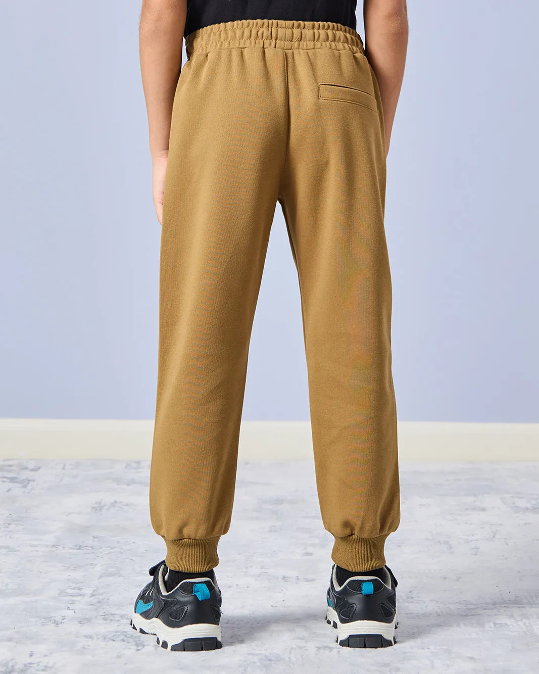 Senior Boys Beige Skating Print Active Pants sold by Redtag product image thumbnail 3