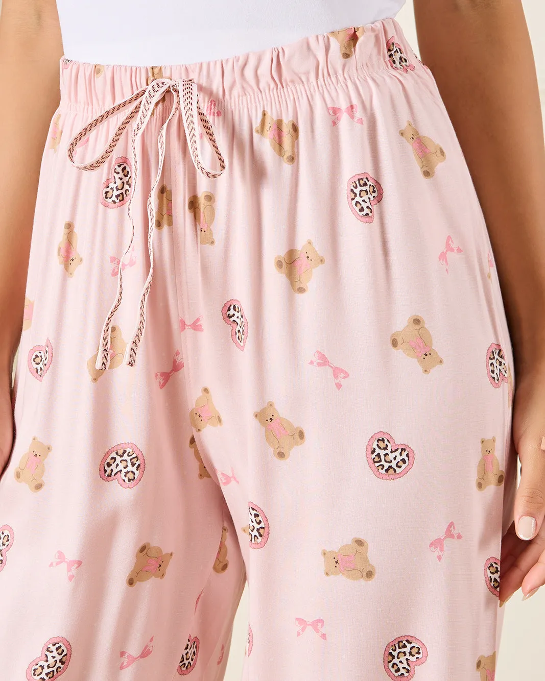 Women Pink And Brown Pyjama Bottom Set (Pack Of 2) sold by Redtag product image thumbnail 5