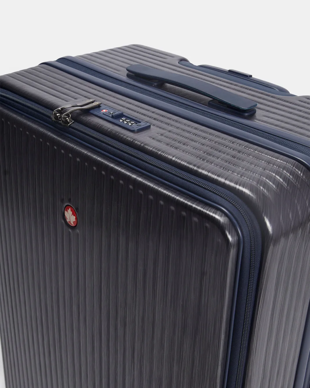 Blue Metallic Flo Canada Luggage (24 Inch) sold by Redtag product image thumbnail 3