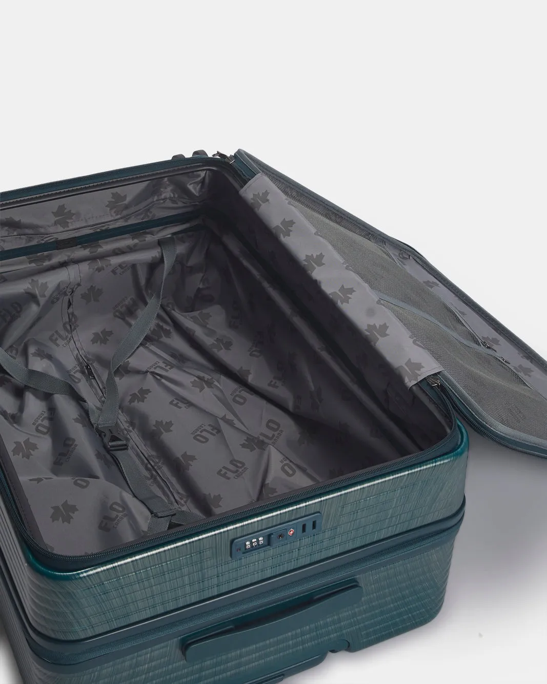 Teal Metallic Flo Canada Luggage (24 Inch) sold by Redtag product image thumbnail 5