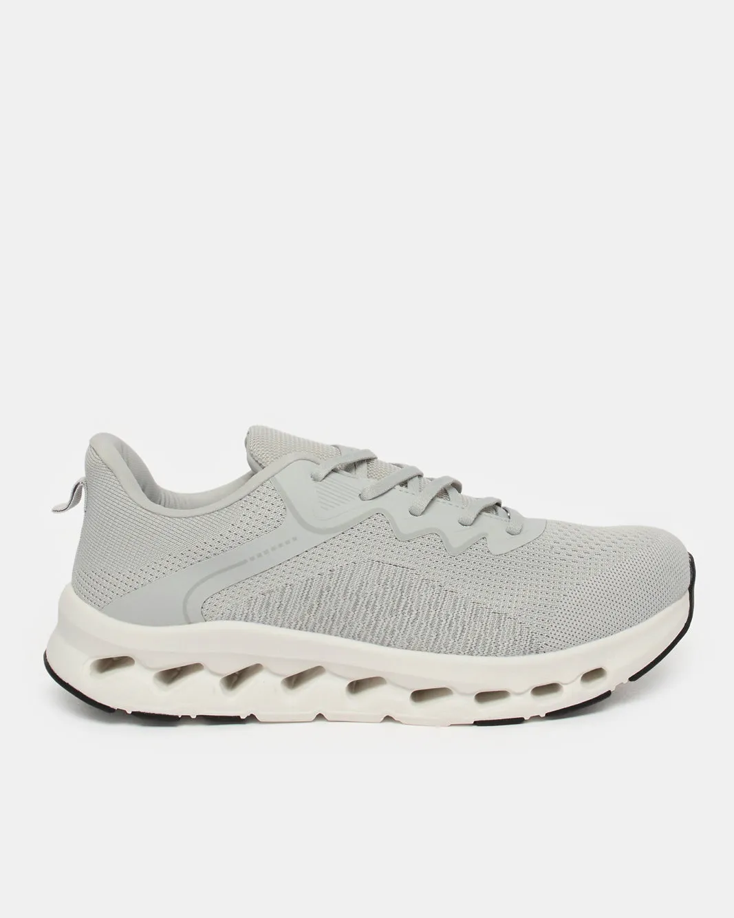 Men Grey Color Block Trainer sold by Redtag