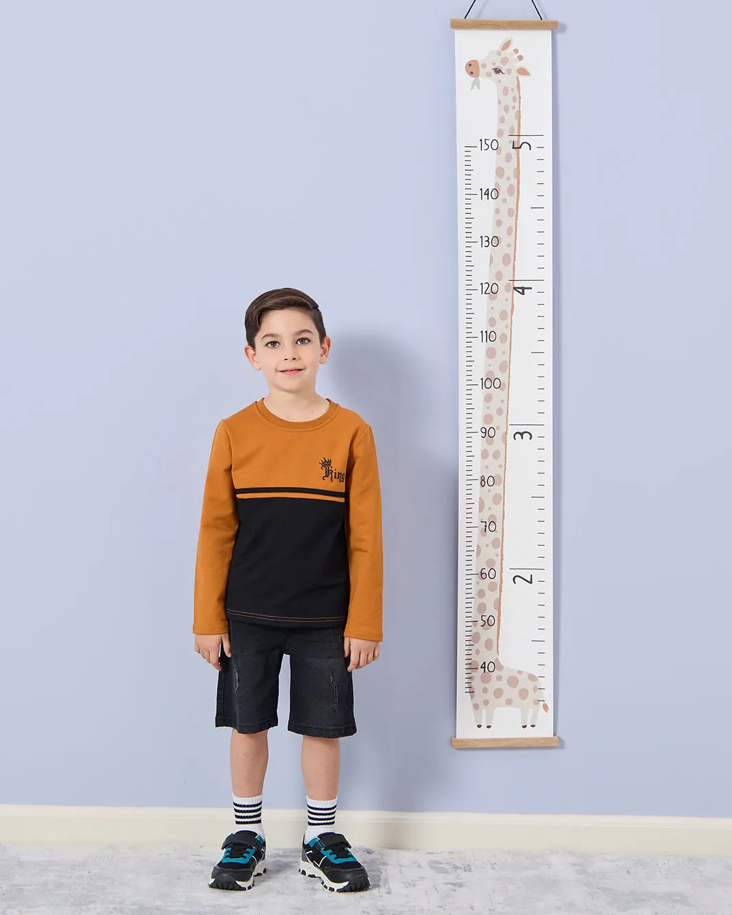 Boys Mustard Cut And Sew T-Shirt sold by Redtag product image thumbnail 5