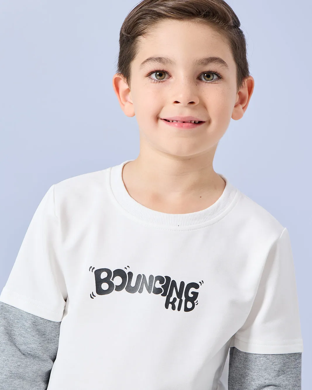 Boys White Printed T-Shirt sold by Redtag product image thumbnail 4