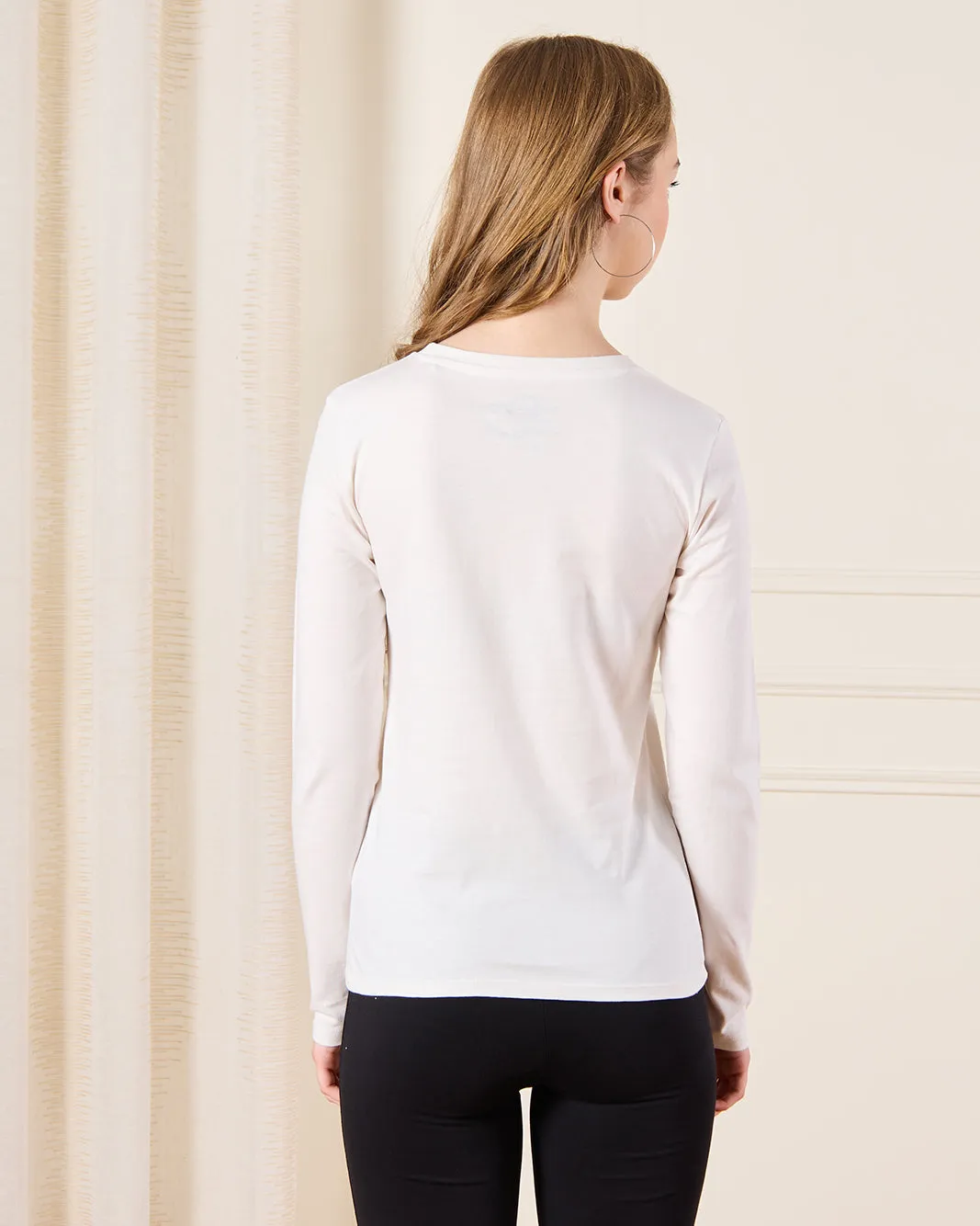 Senior Girls White Shoe Print T-Shirt sold by Redtag product image thumbnail 3