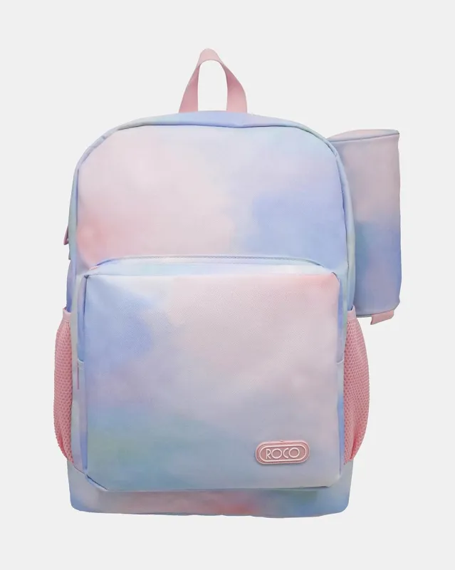Roco Multicolour Bag Backpack With Pencil Case (17 Inch) sold by Redtag