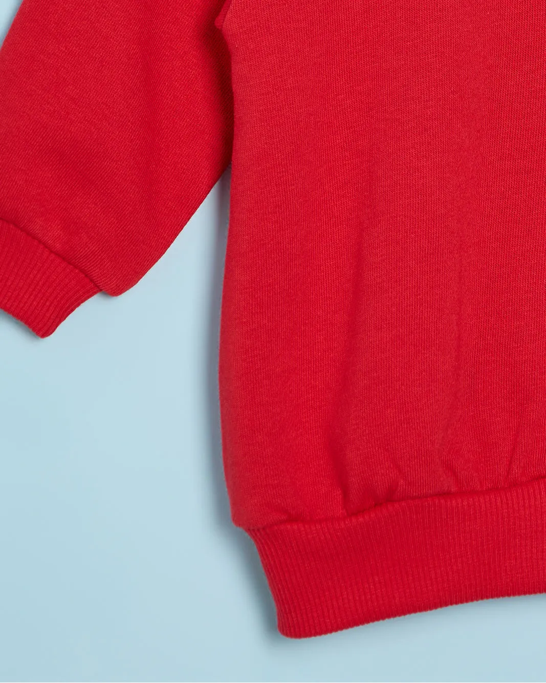 Infant Girls Red Placement Print Sweatshirt sold by Redtag product image thumbnail 3