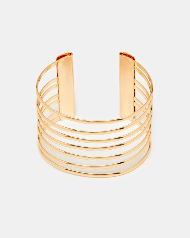 Women Gold Embellished Bracelet sold by Redtag