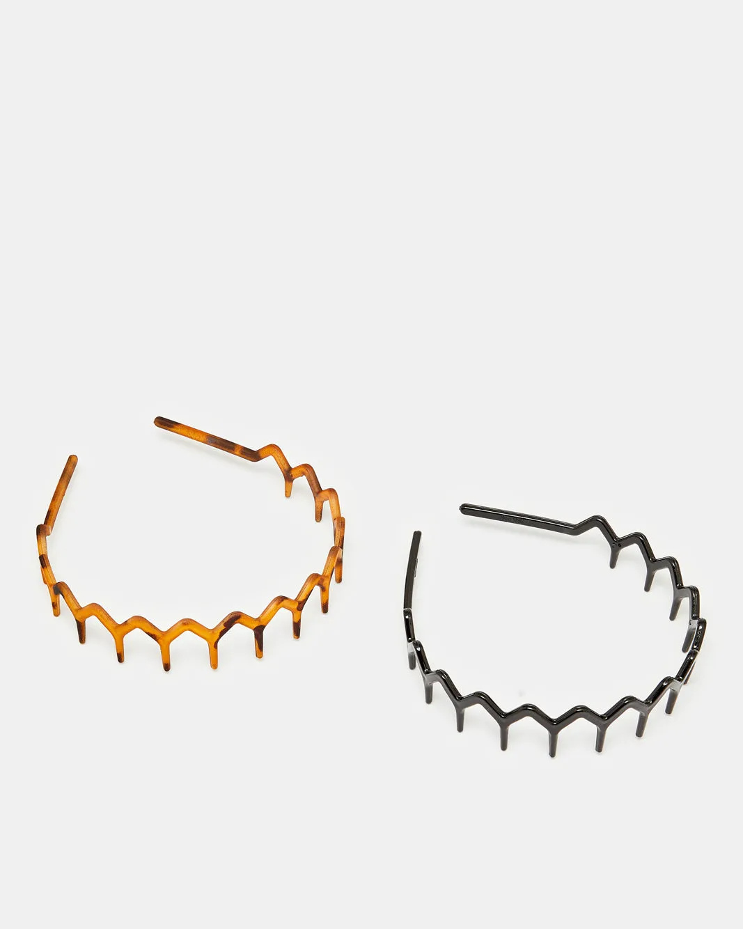 Women Black And Brown Headband Set (Pack of 2) sold by Redtag