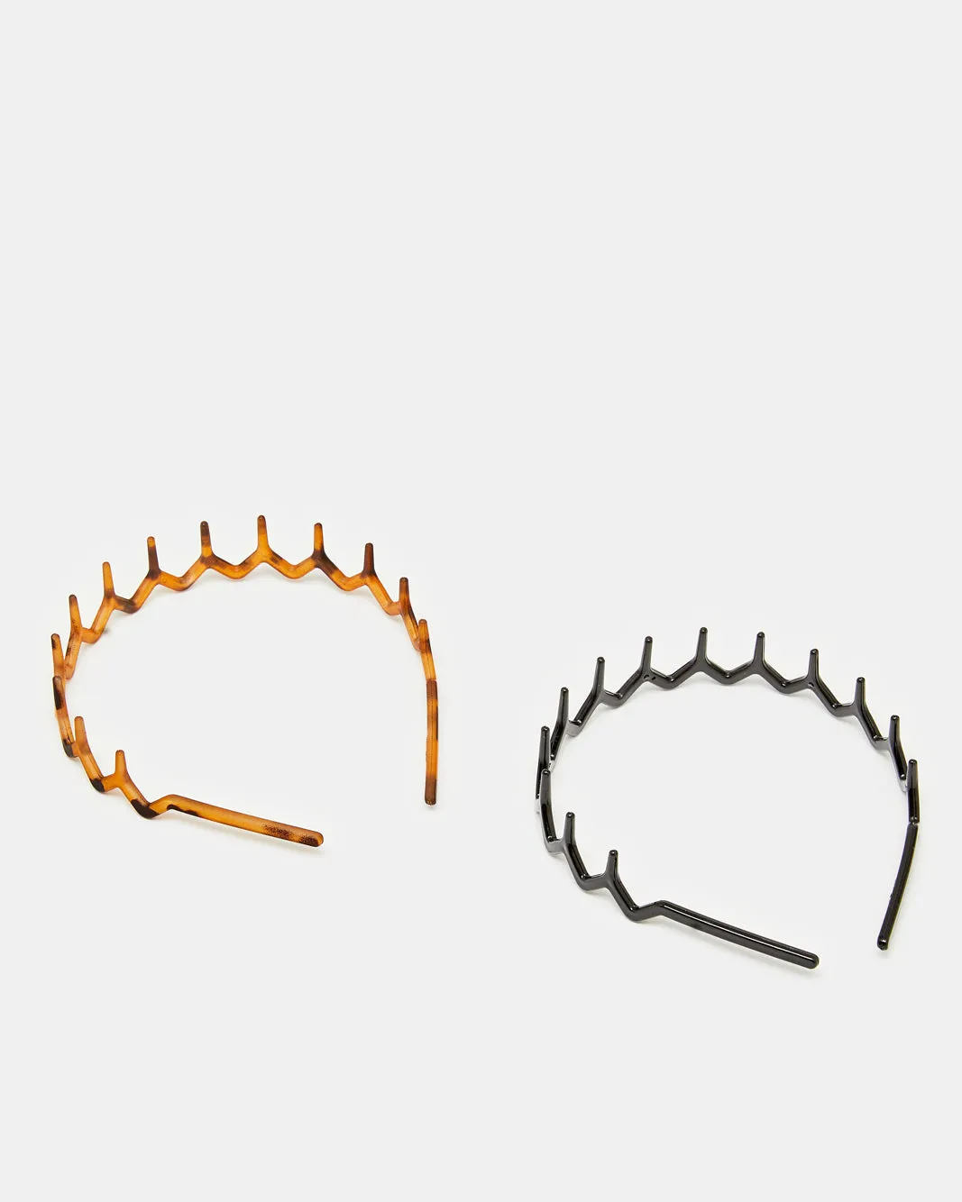 Women Black And Brown Headband Set (Pack of 2) sold by Redtag product image thumbnail 2