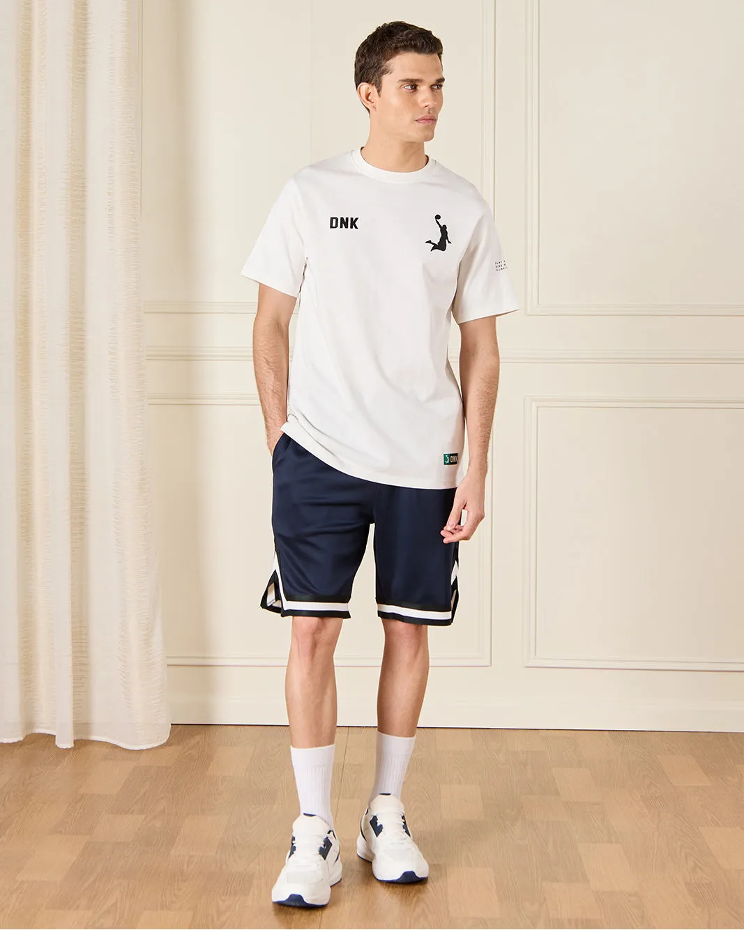 Men Navy Active Shorts sold by Redtag product image thumbnail 2