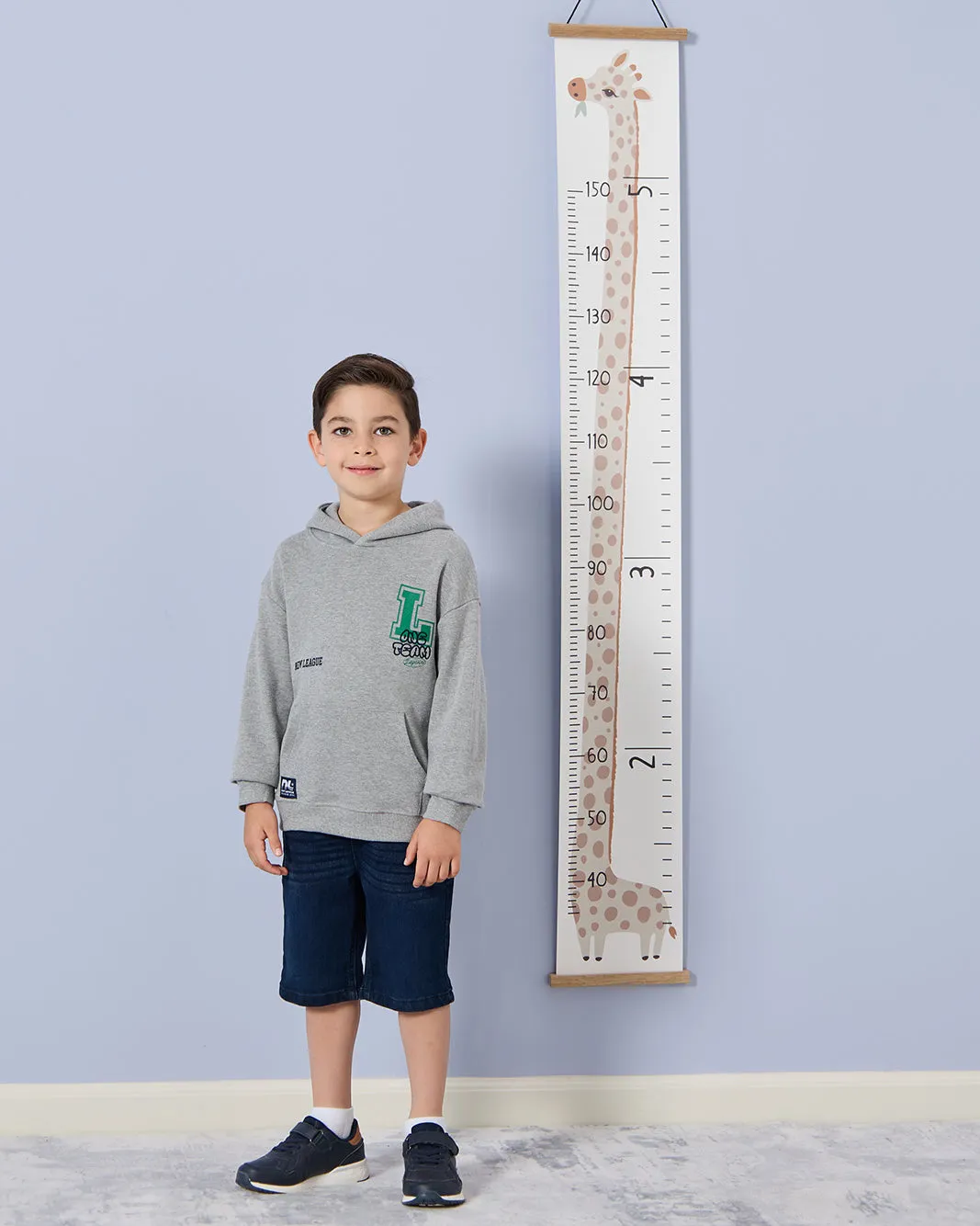 Boys Grey With Kangaroo Pocket Sweatshirt sold by Redtag product image thumbnail 5