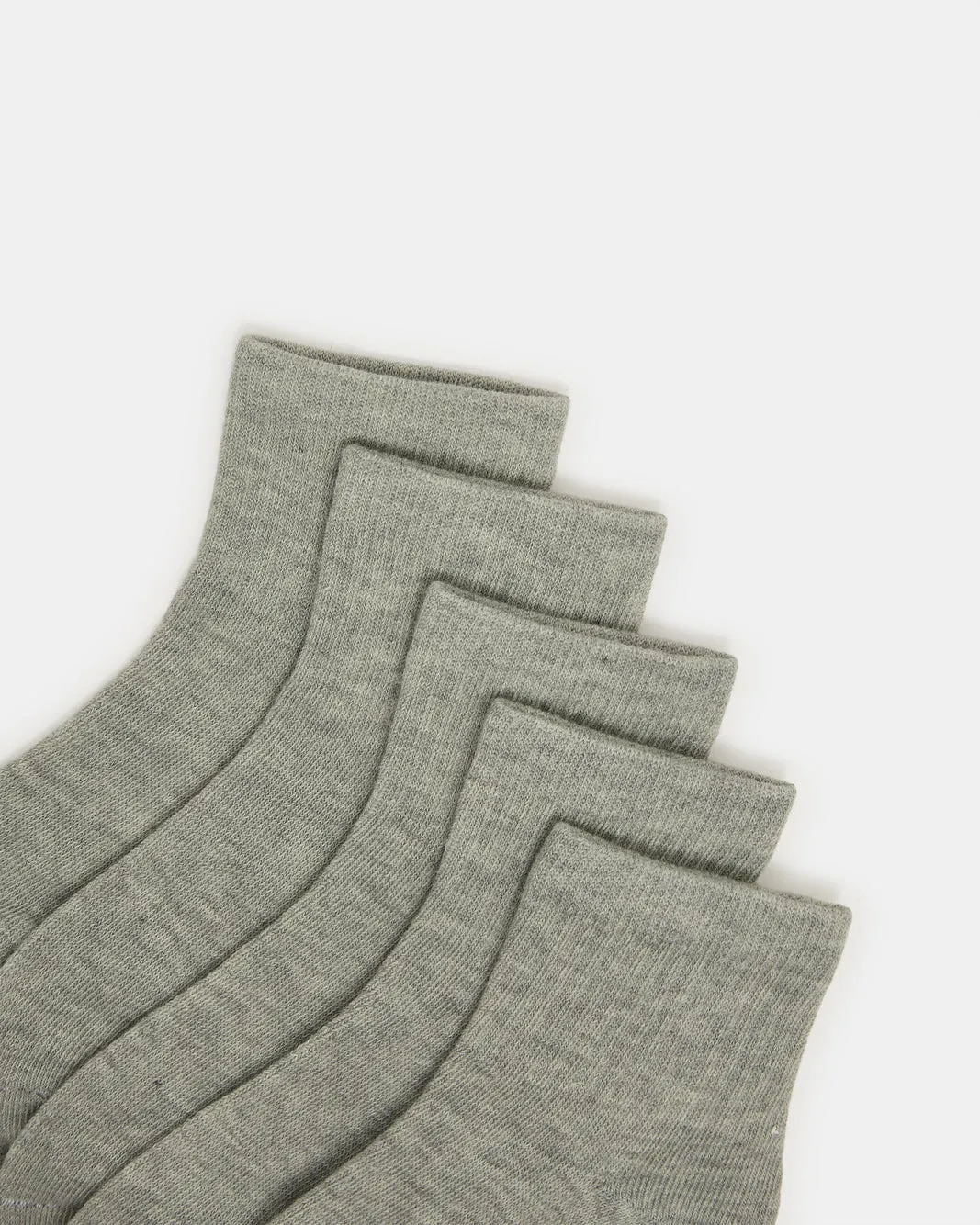 Boys Grey High Ankle Length Socks (3 Pairs) sold by Redtag product image thumbnail 2