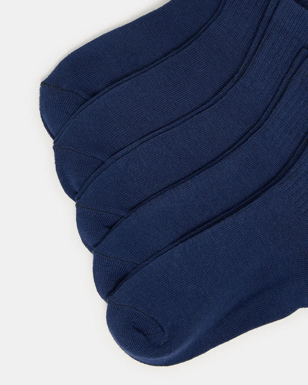 Boys Navy High Ankle Length Socks (3 Pairs) sold by Redtag product image thumbnail 3