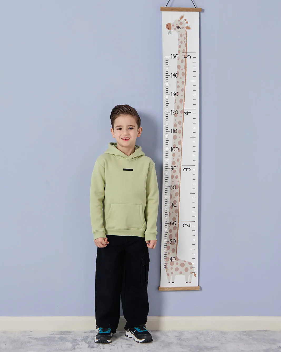 Boys Green Hooded With Kangaroo Pocket Sweatshirt sold by Redtag product image thumbnail 5