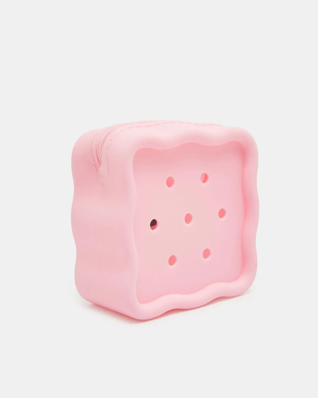 Pink Square Silicone Pencil Case sold by Redtag product image thumbnail 2