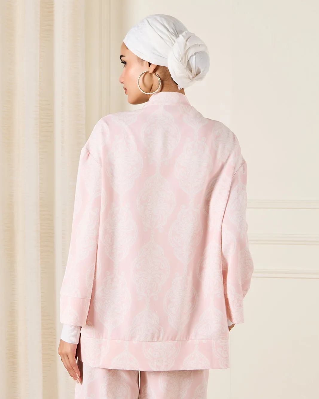 Women Pink Printed Oversize Shirt Blouse sold by Redtag product image thumbnail 3