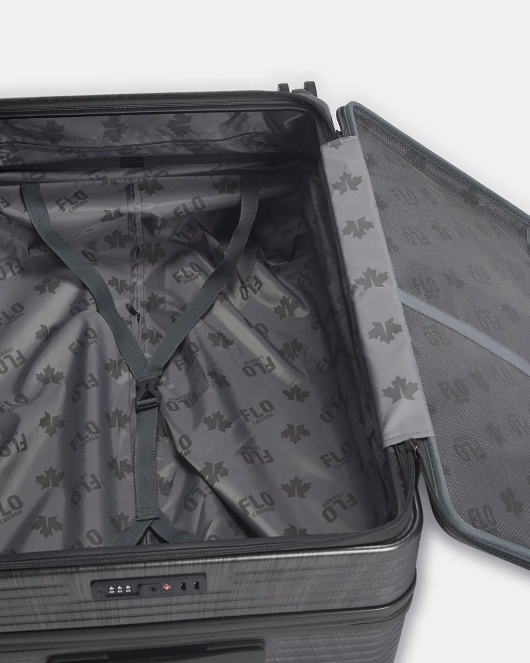 Grey Metallic Flo Canada Luggage (20Inch) sold by Redtag product image thumbnail 5