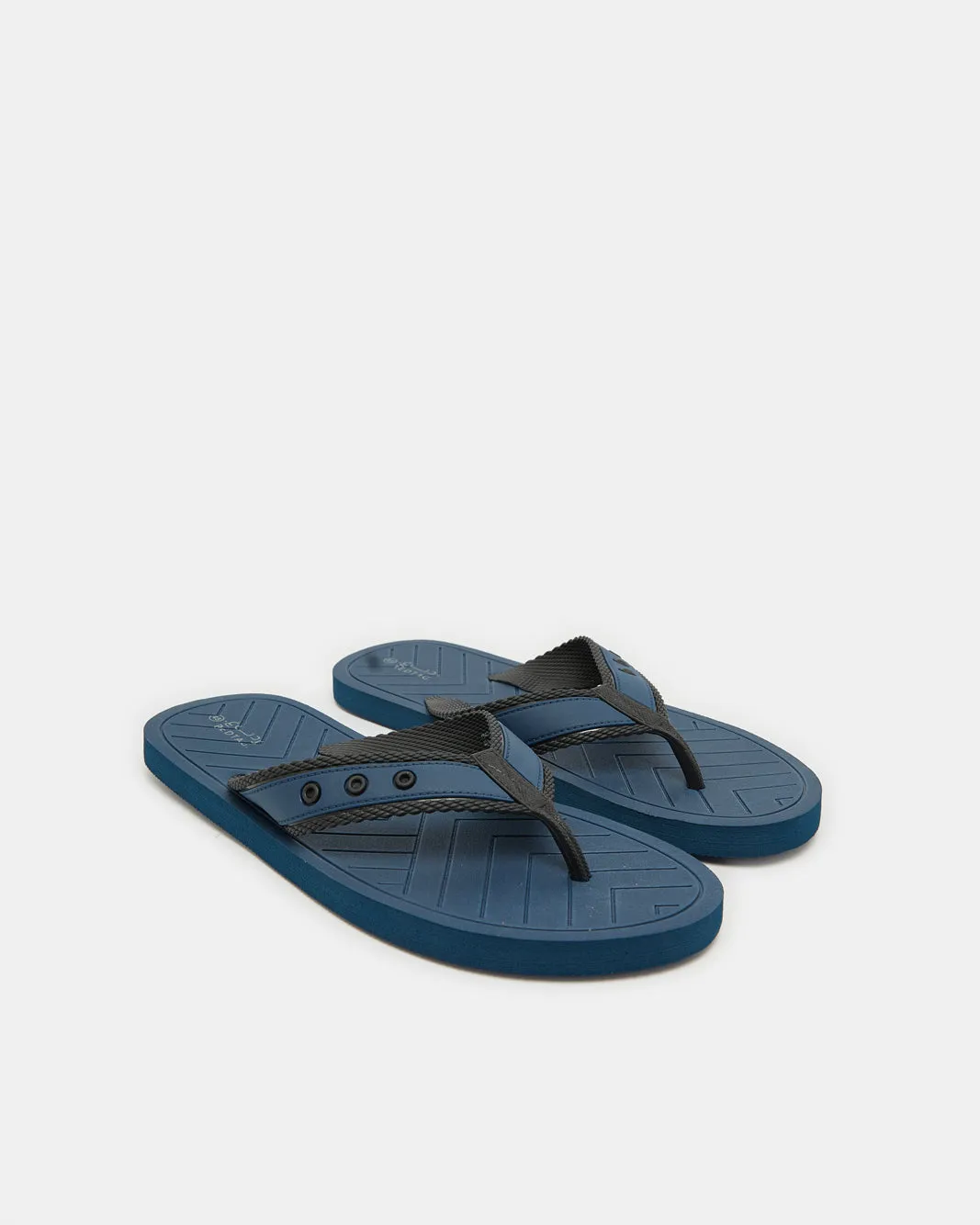 Men Navy Toe Post Plain Strap sold by Redtag product image thumbnail 2