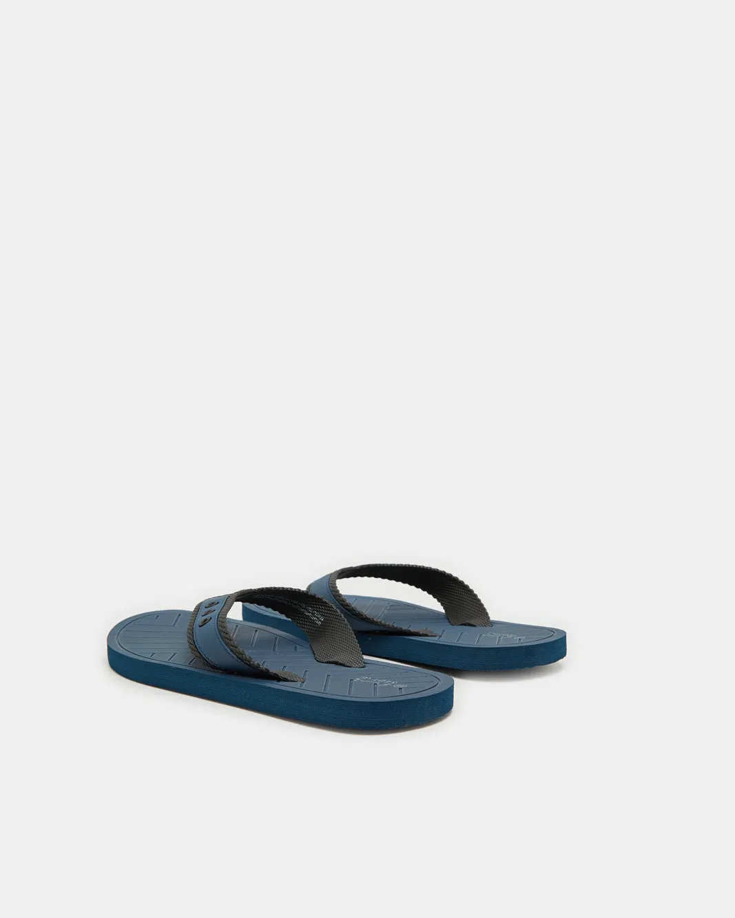 Men Navy Toe Post Plain Strap sold by Redtag product image thumbnail 3