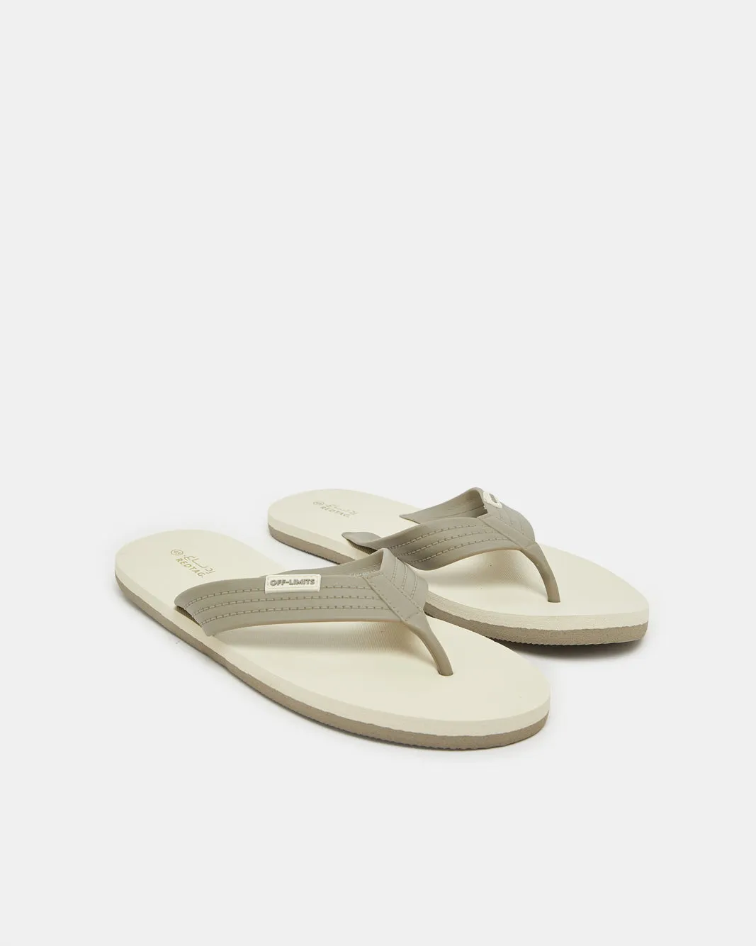 Men Grey Plain Toe Post sold by Redtag product image thumbnail 2