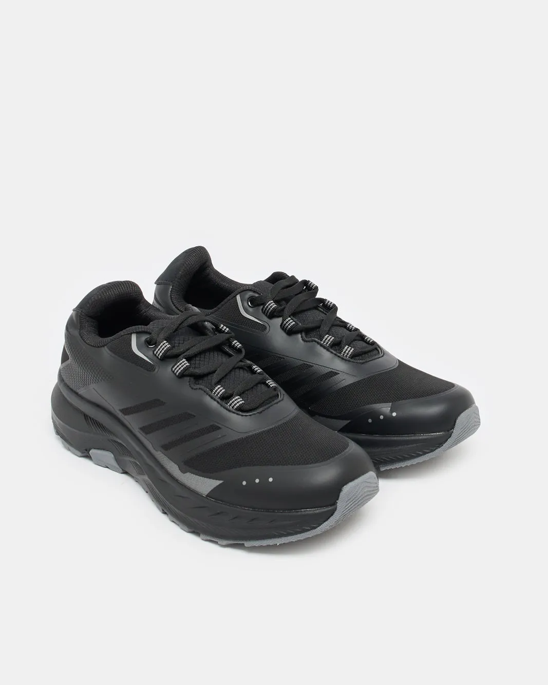 Men Black Material Block Sneaker sold by Redtag product image thumbnail 2