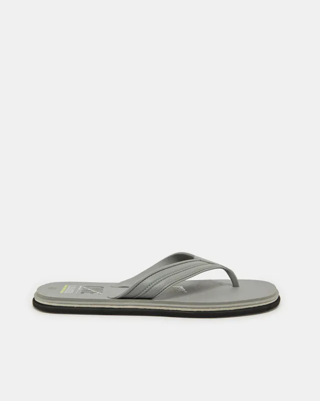 Men Grey Plain Toe Post sold by Redtag