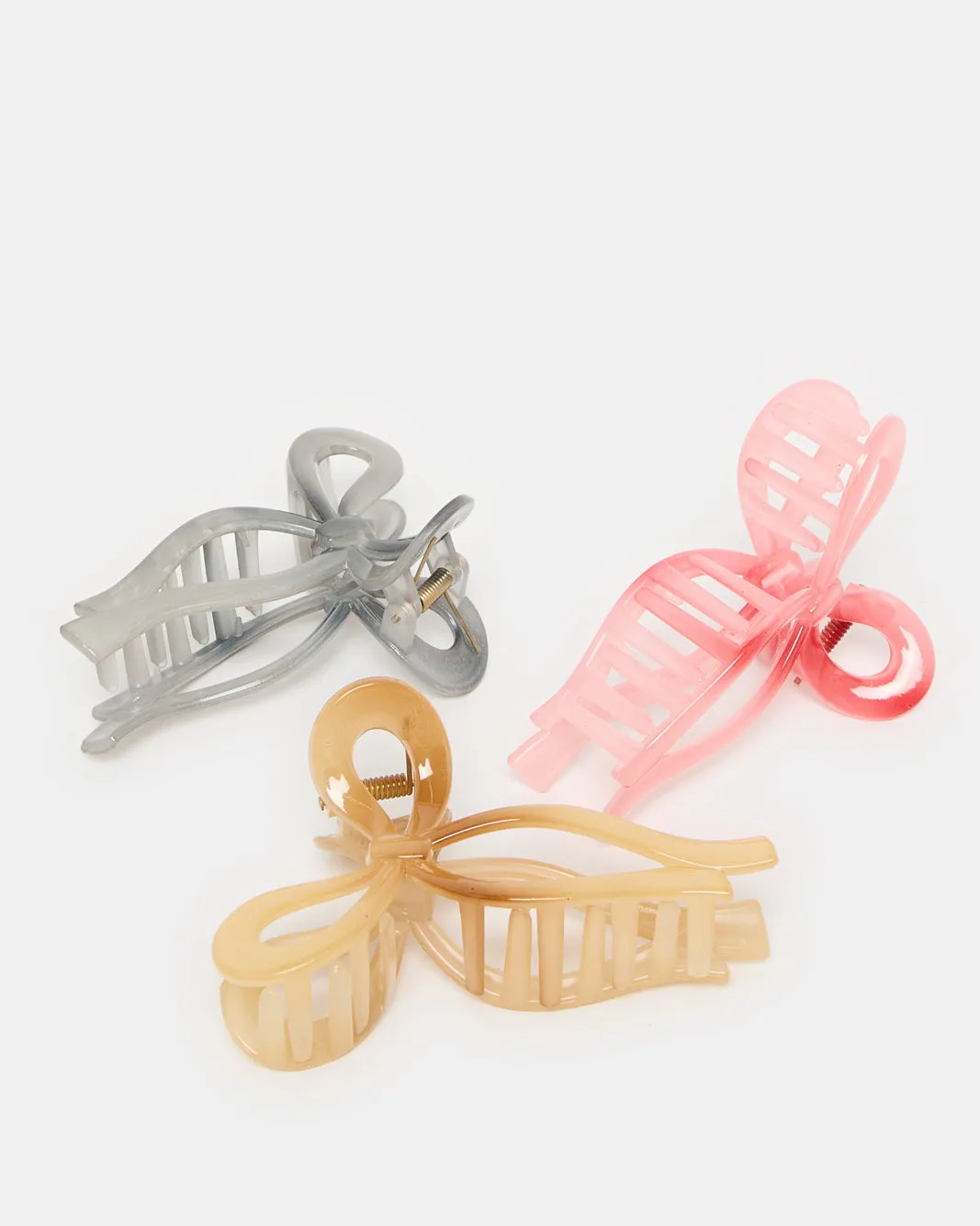 Women Assorted Hair Claw Set (Pack of 3) sold by Redtag product image thumbnail 3