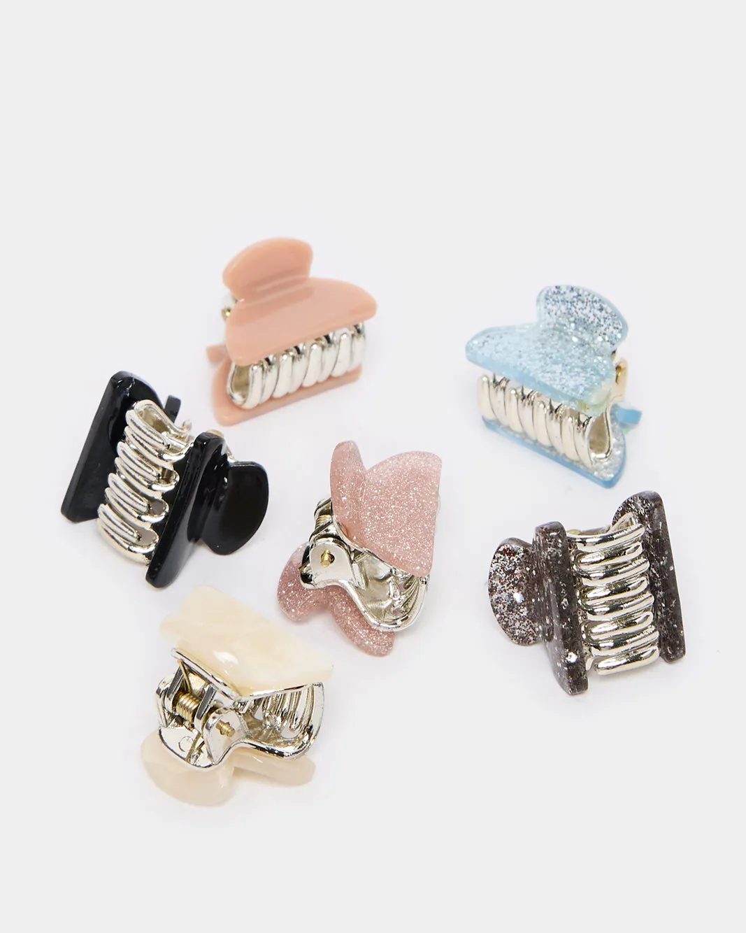 Women Assorted Hair Claw Set (Pack of 6) sold by Redtag product image thumbnail 3