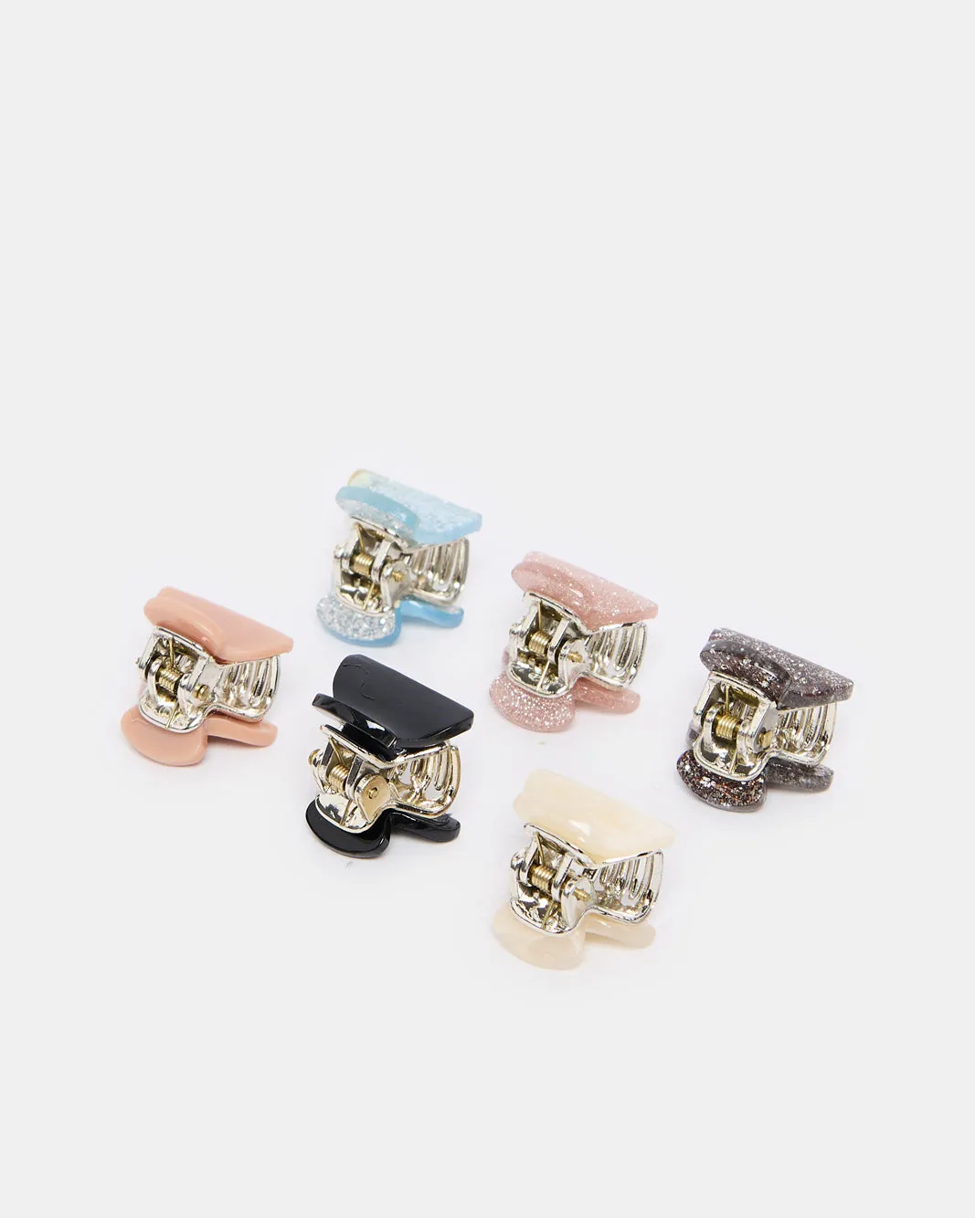 Women Assorted Hair Claw Set (Pack of 6) sold by Redtag product image thumbnail 2