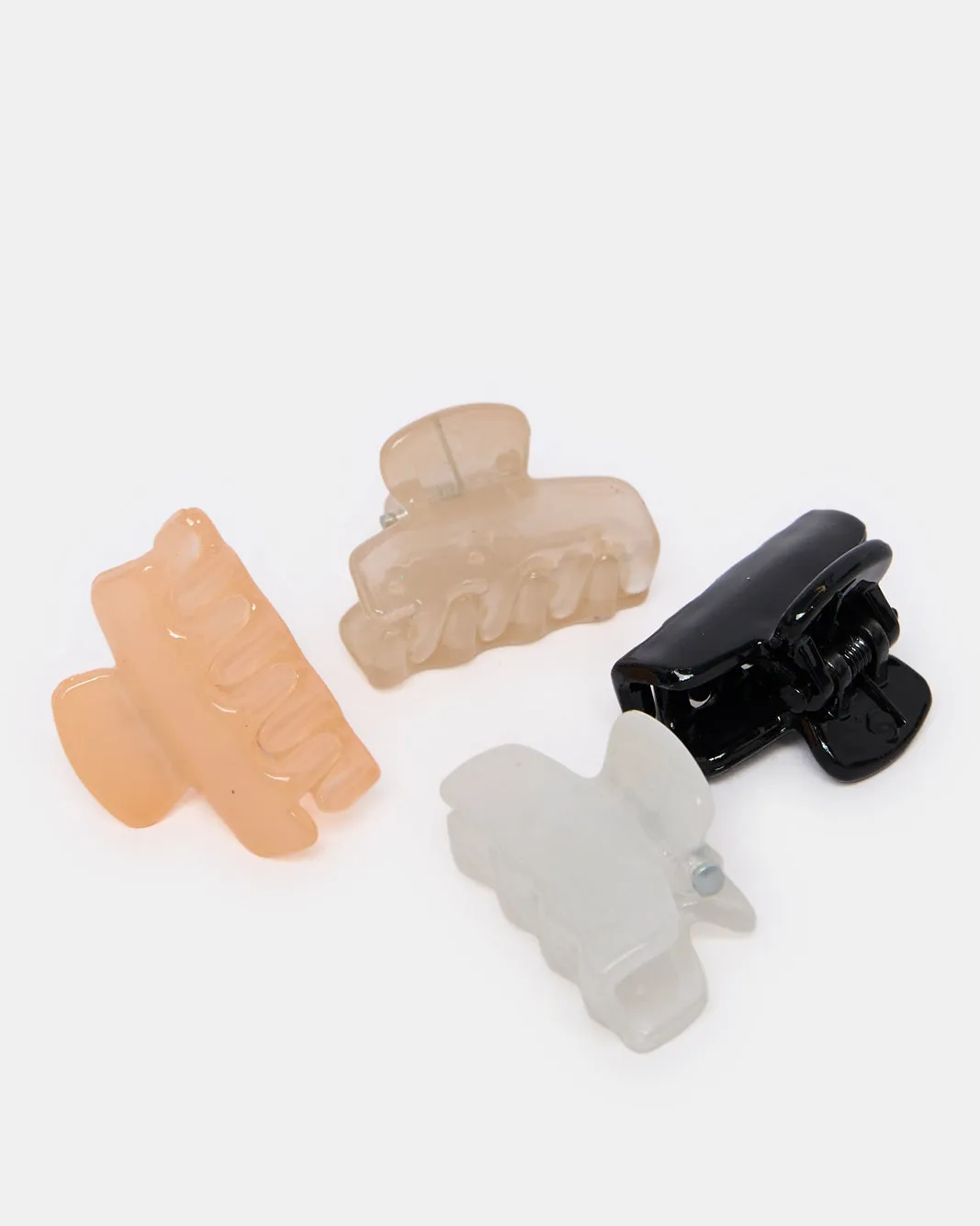 Women Assorted Hair Claw Set (Pack of 8) sold by Redtag product image thumbnail 3