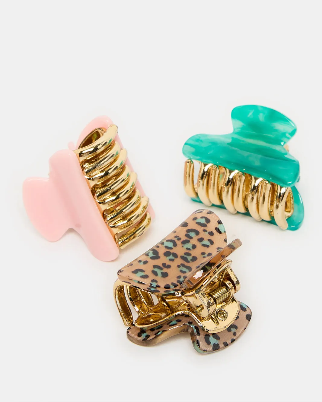 Women Assorted Hair Claw Set (Pack of 6) sold by Redtag product image thumbnail 3